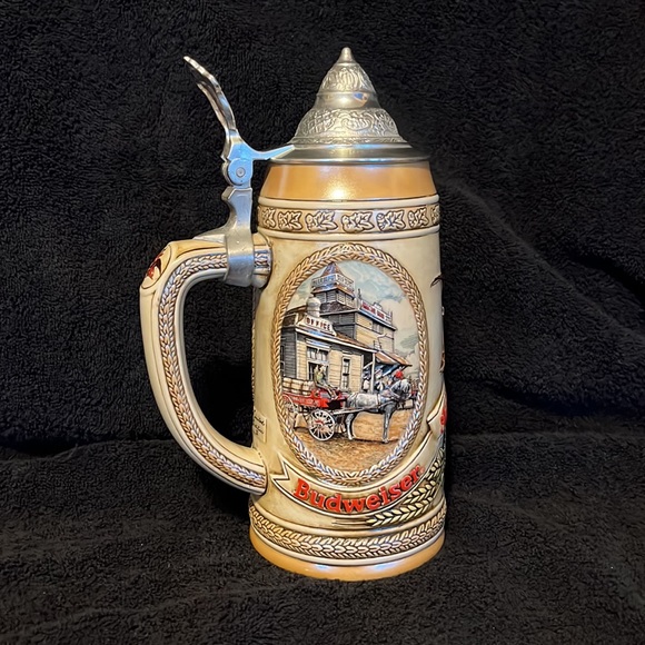 1985 Tomorrow’s Treasures Collectible Anheuser Busch Beer Stein G Series #20497 - Picture 4 of 10